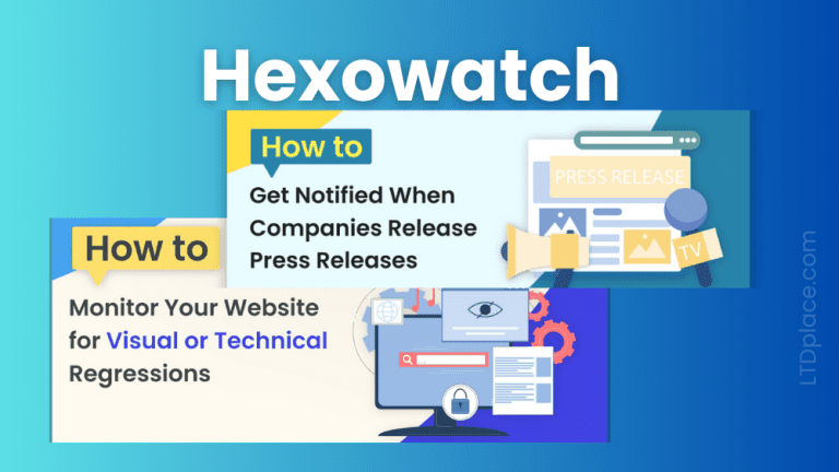 Hexowatch lifetime deal - LTD place