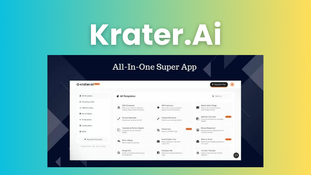 Krater.Ai Lifetime Deal LTD place