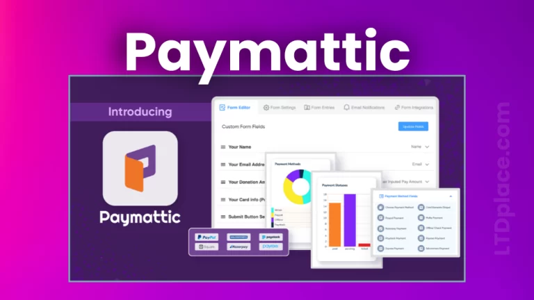 paymattic lifetime dela. - LTD place +