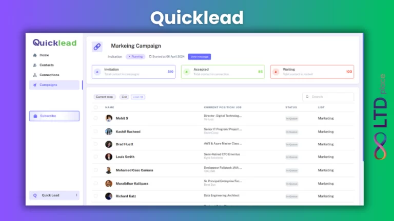 Quicklead-lifetime-deal-ltd-place